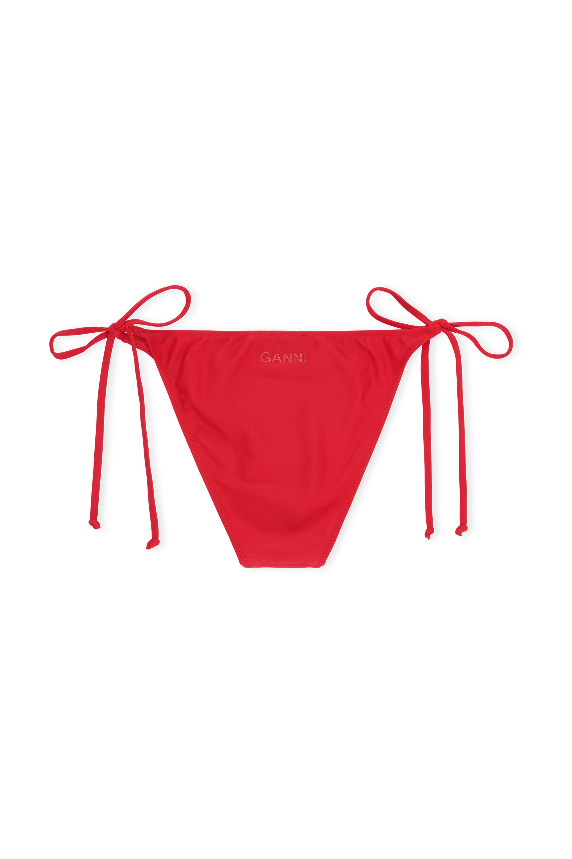 Bas de bikini à cordons - High Risk Red