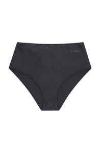 Bas de bikini taille haute - Black