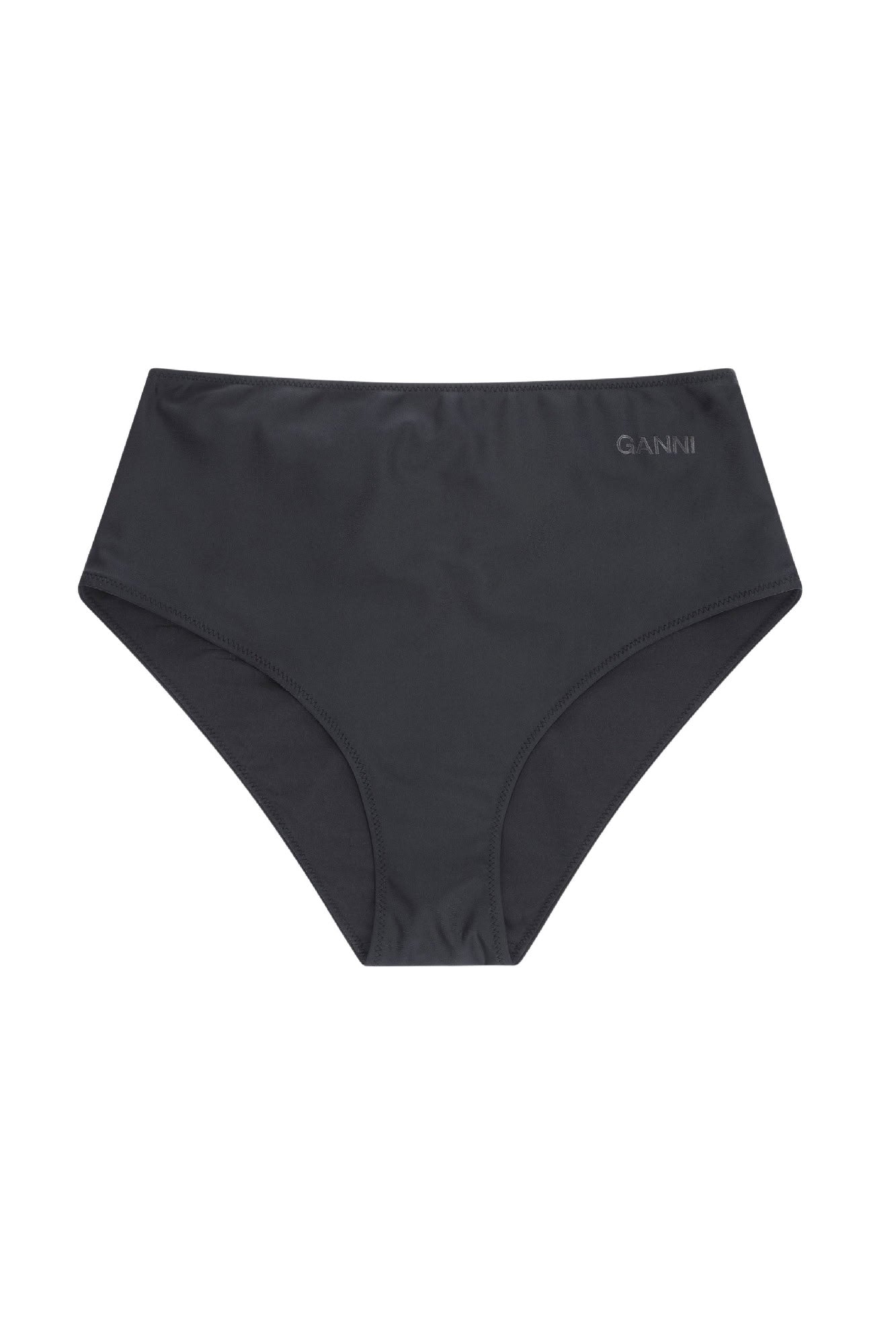 Bas de bikini taille haute - Black