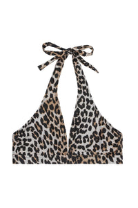 Haut de bikini imprimé animal - Leopard