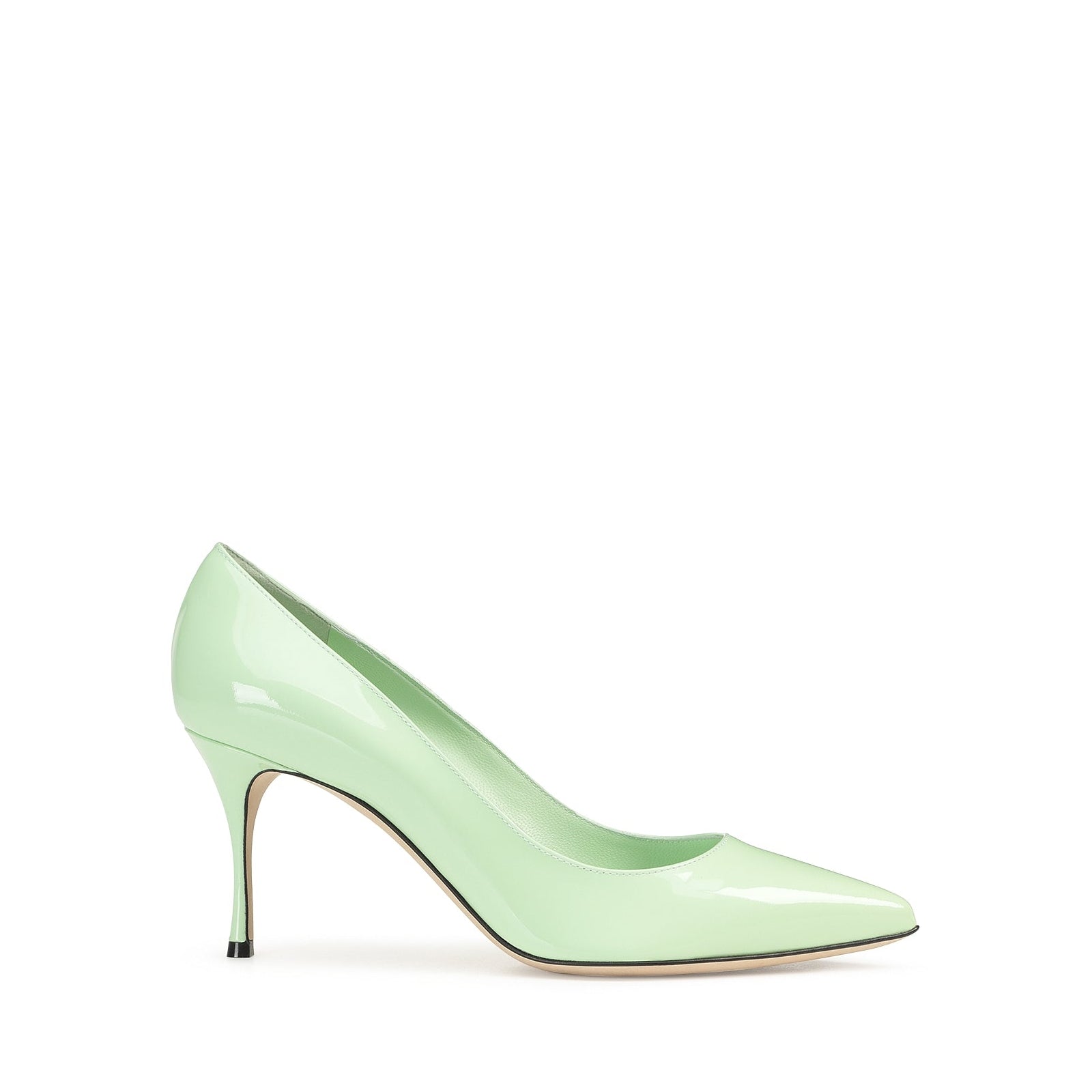 Escarpins Godiva 75 en cuir verni - Apple