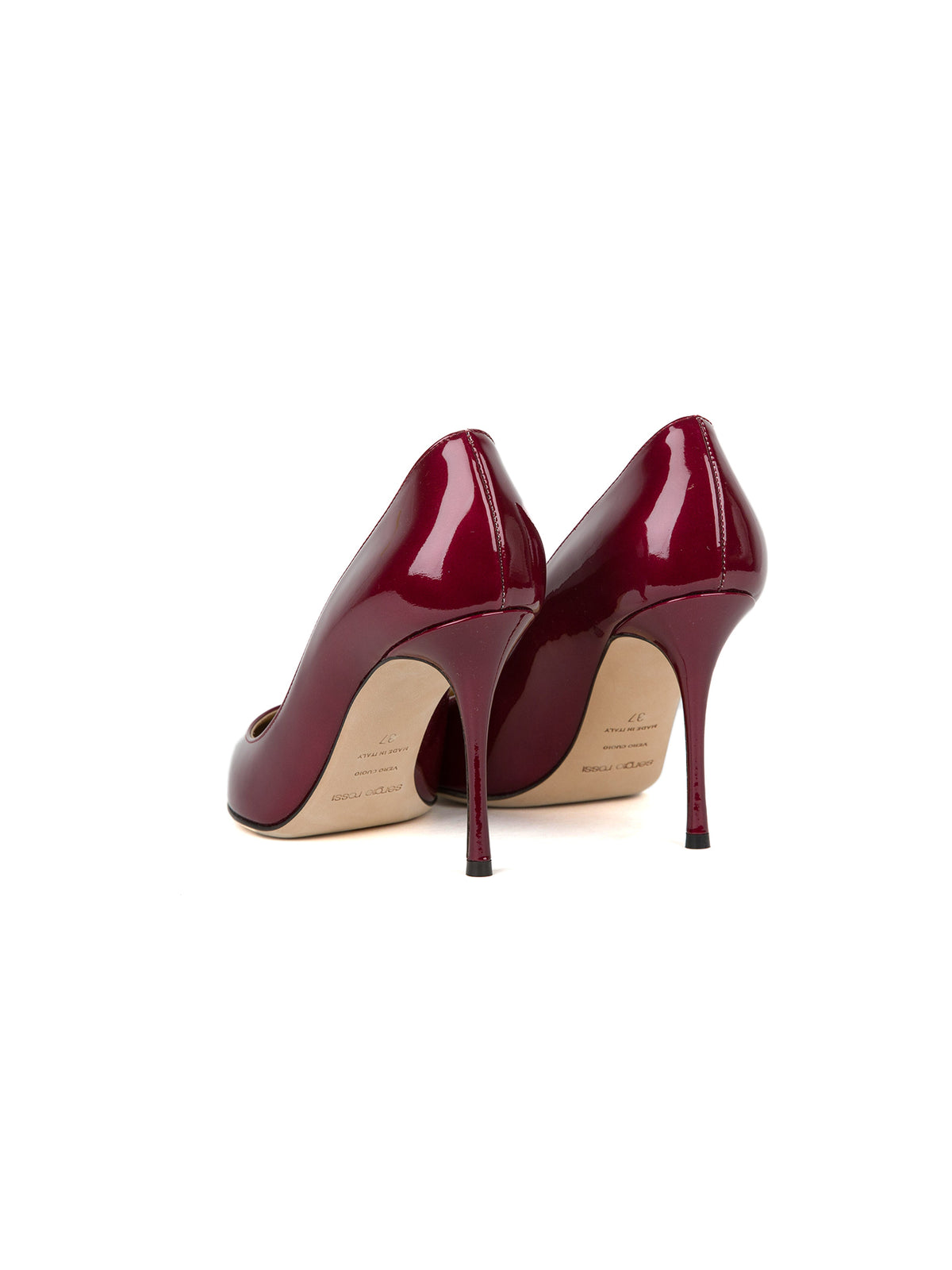 Escarpins à talons aiguilles 90 en cuir - Velvet