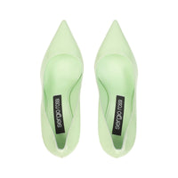 Escarpins Godiva 90 en cuir verni - Apple