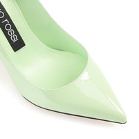 Escarpins Godiva 90 en cuir verni - Apple
