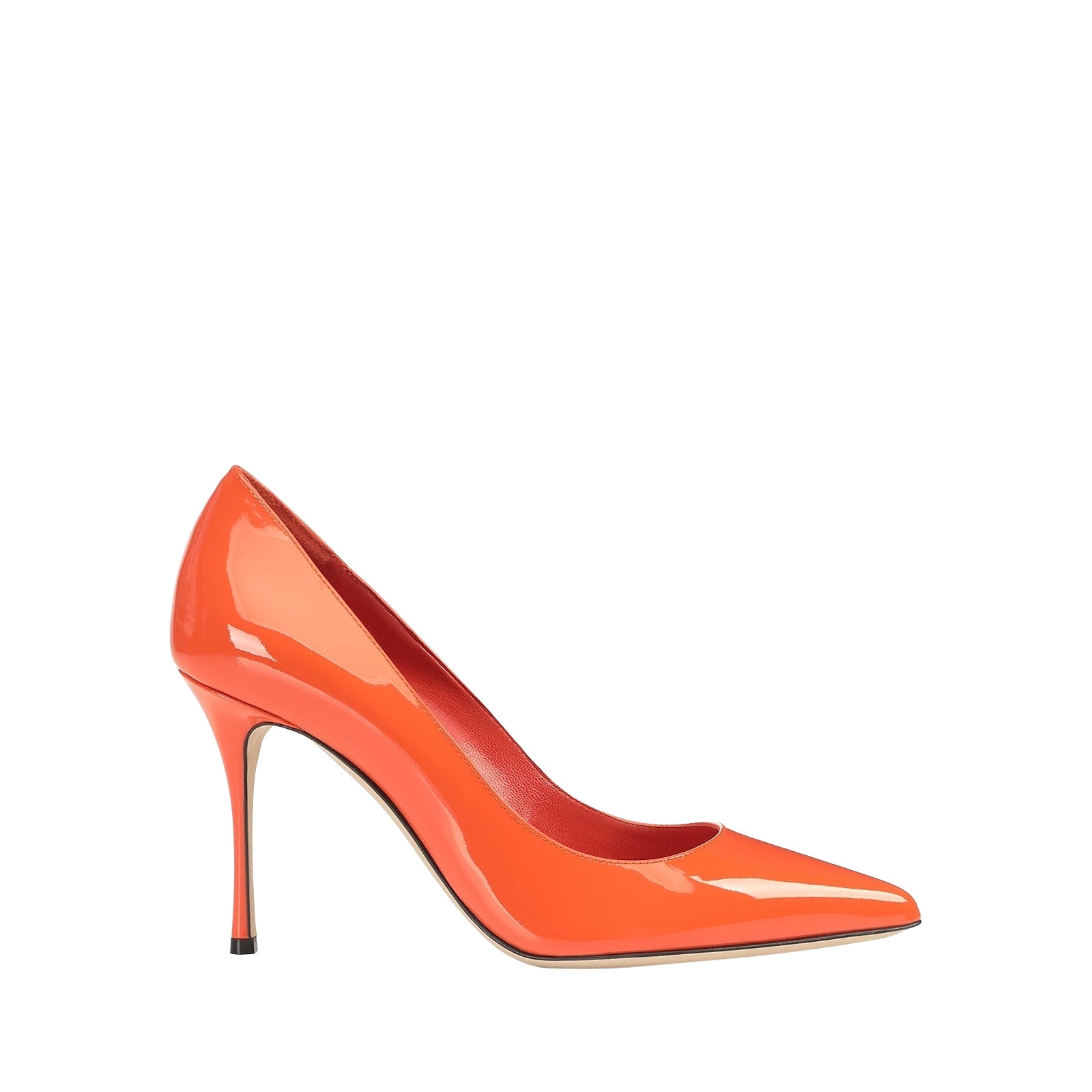 225€   Escarpins Godiva 90 en cuir - Mandarine