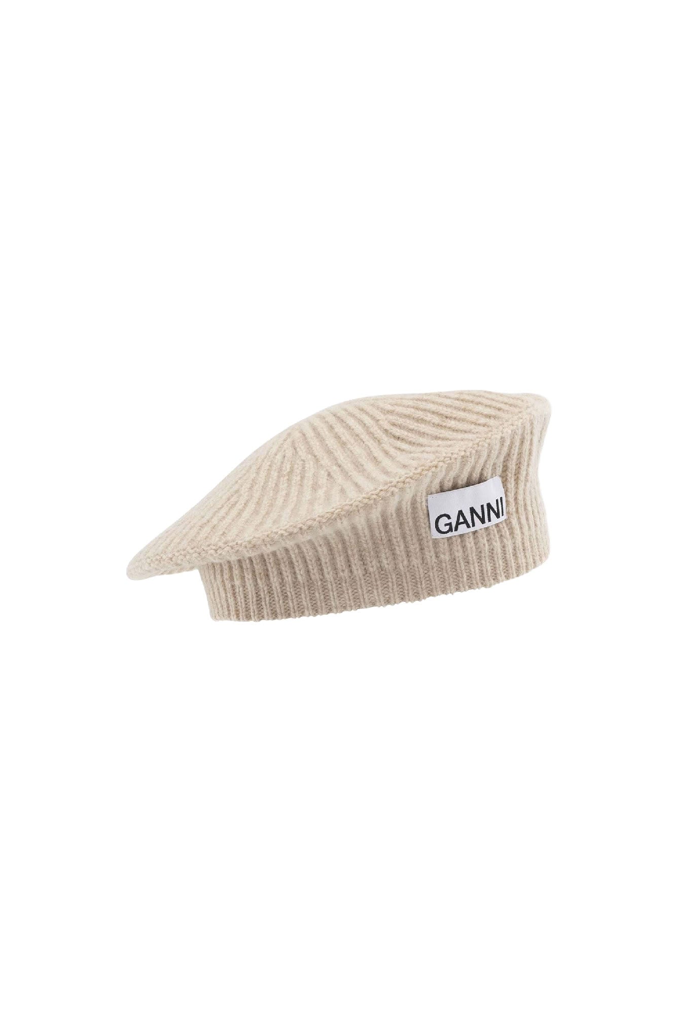 Béret côtelé en laine - Brazilian Sand