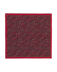 Arty silk square - Rubis