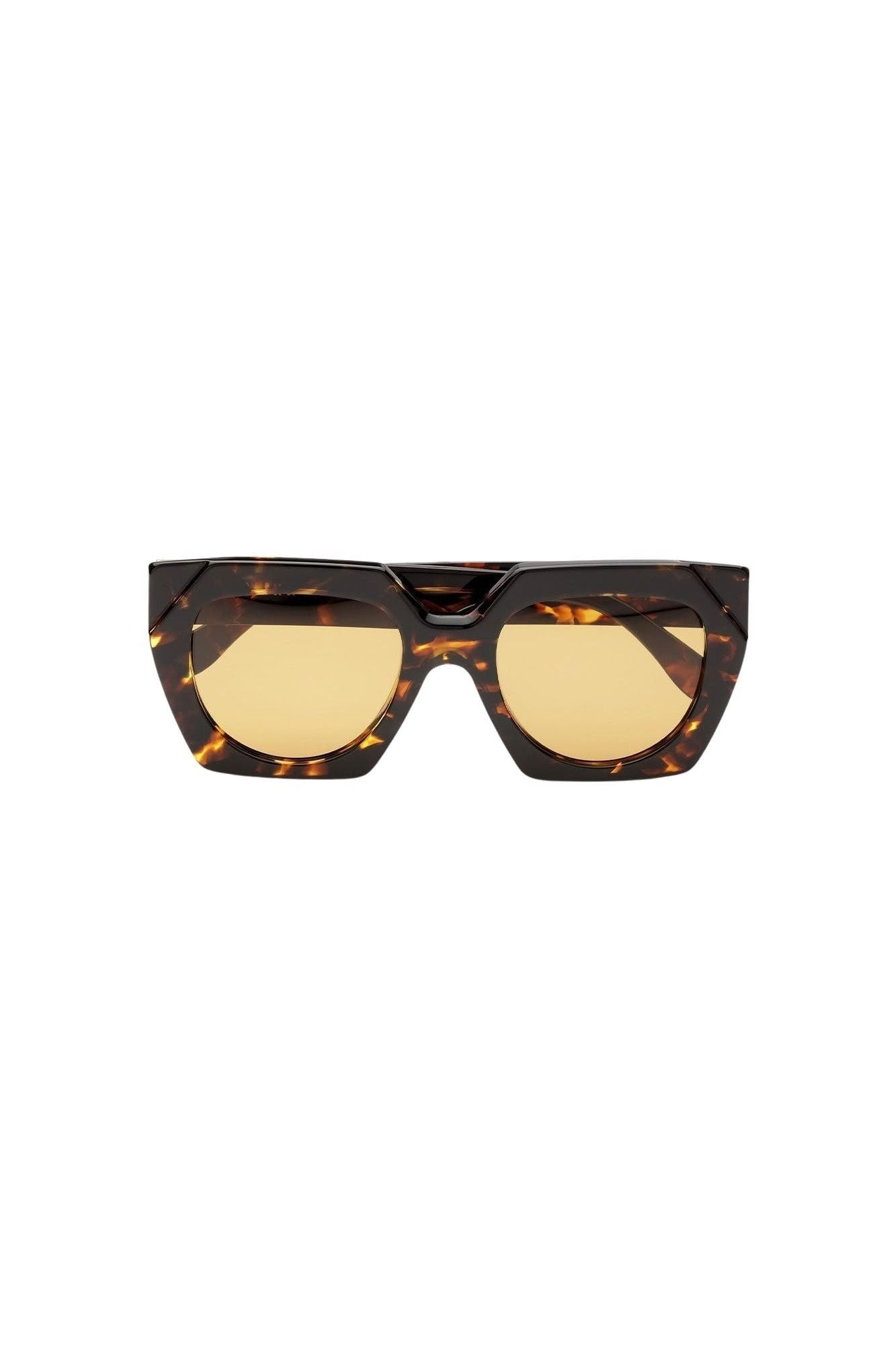 Lunettes de soleil oversize - Brandy Brown