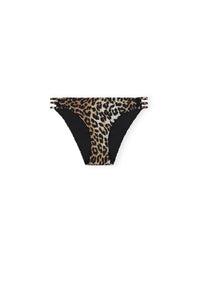 Bas de bikini à imprimé - Almond Milk