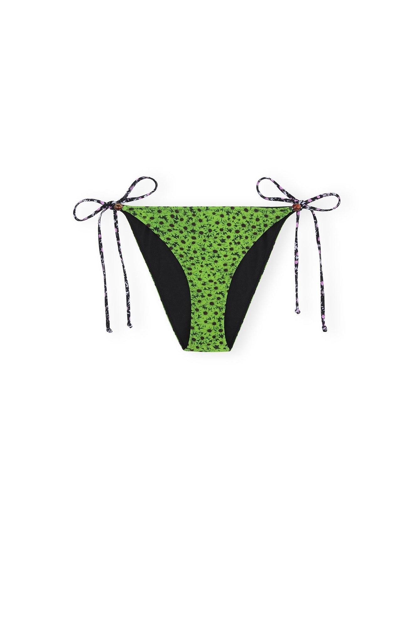 Bas de bikini à cordons imprimé - Tender Shoots