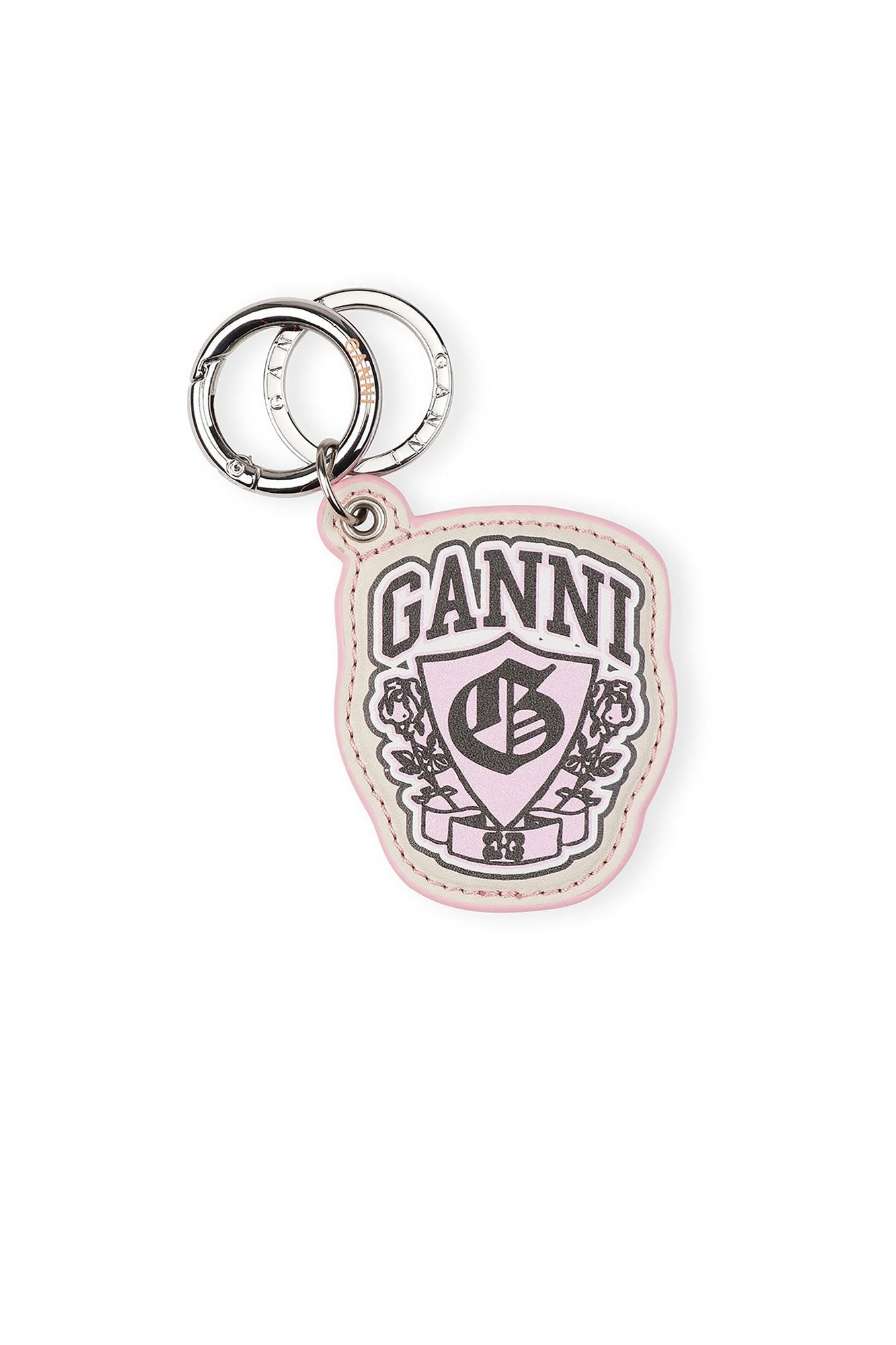 Porte-clés en cuir - Pink Nectar
