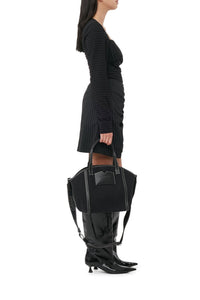 Petit sac cabas tout Banner - Black