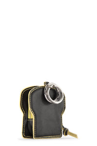 Porte monnaie en cuir - Blazing Yellow