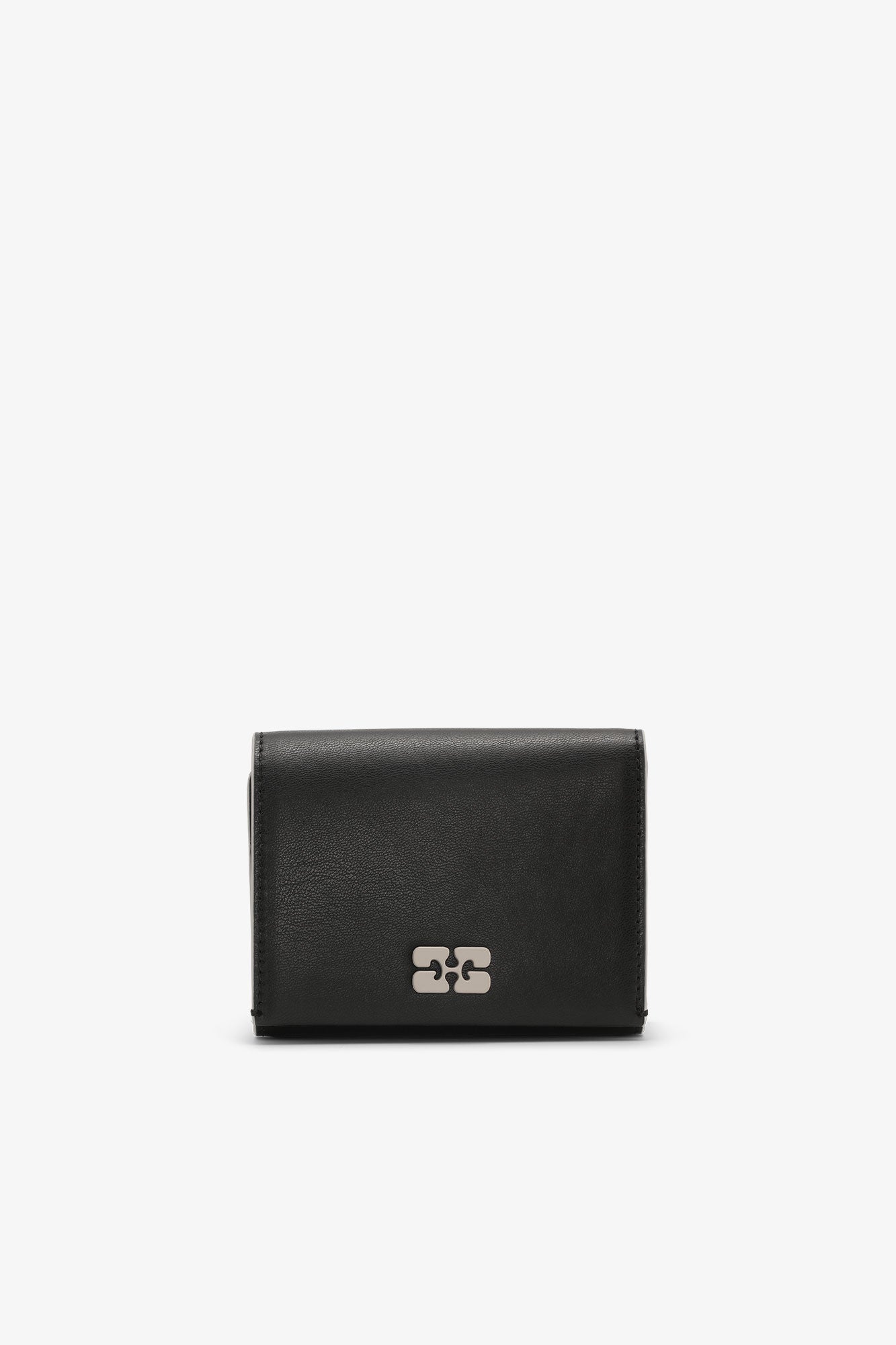 Portefeuille Bou Trifold en cuir - Black