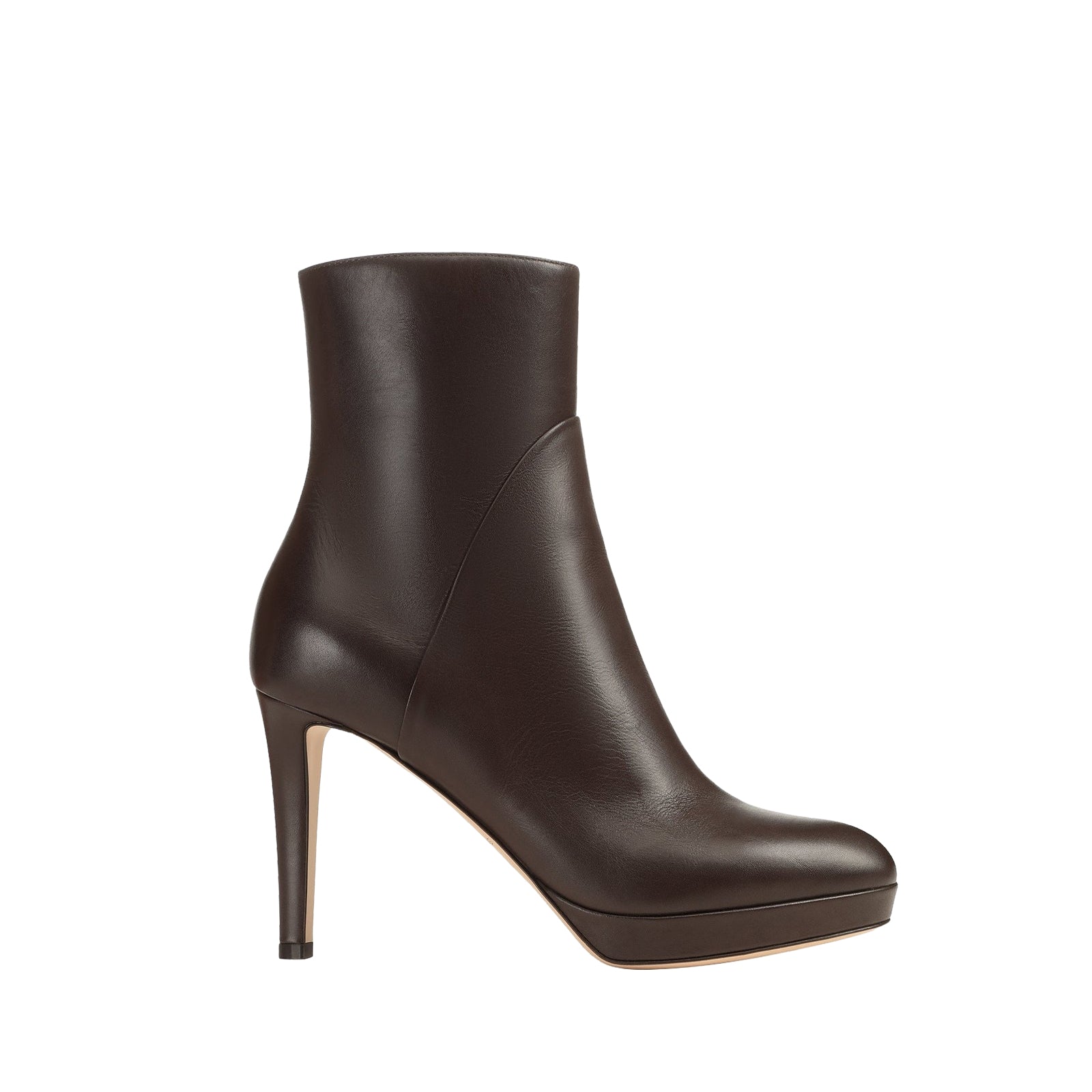 Bottines Tout Jour 105 en cuir - Dark Coffee