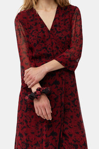 Chouchou Botanical Jacquard - High Risk Red