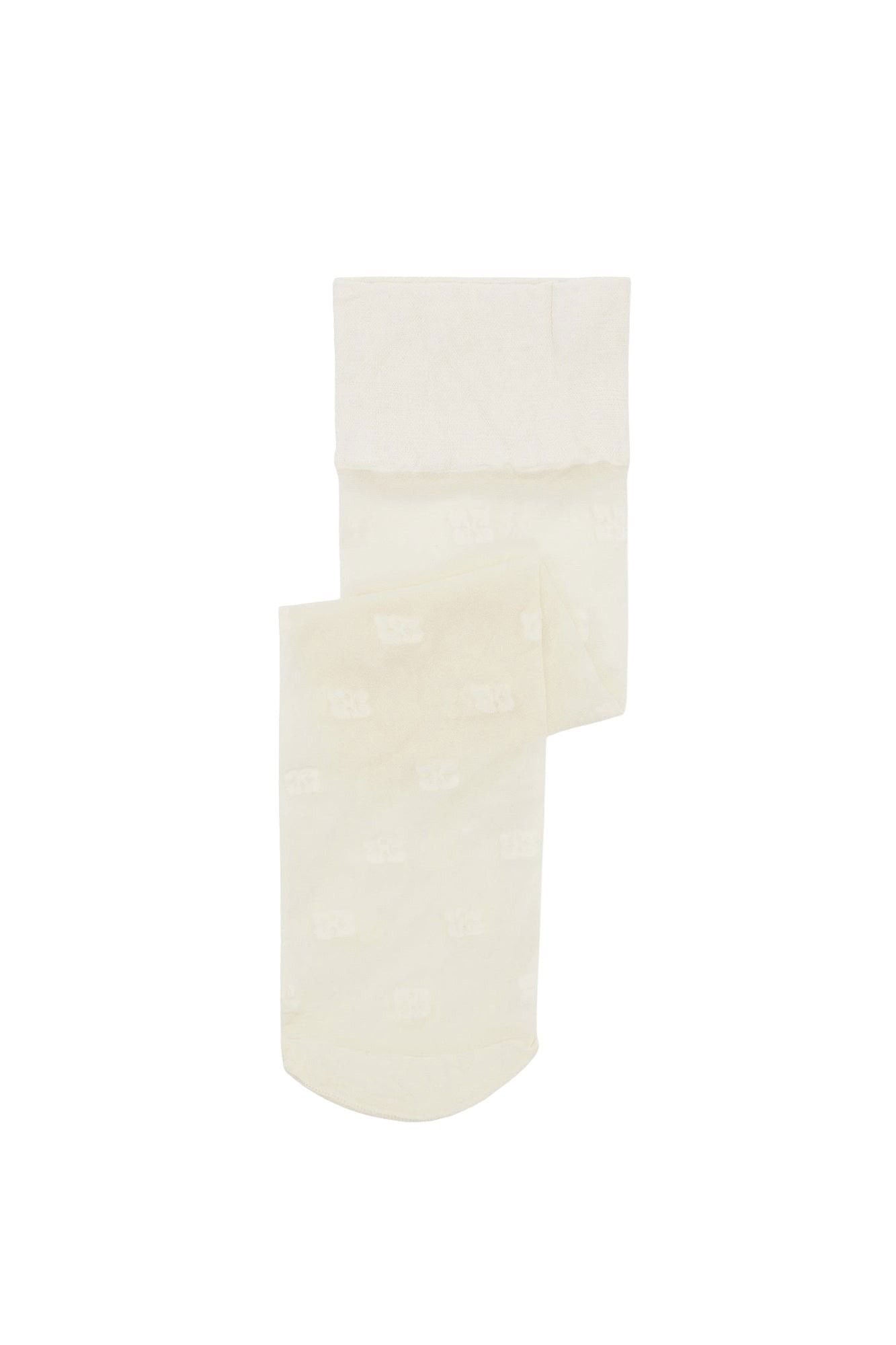 Chaussettes en dentelle - Egret