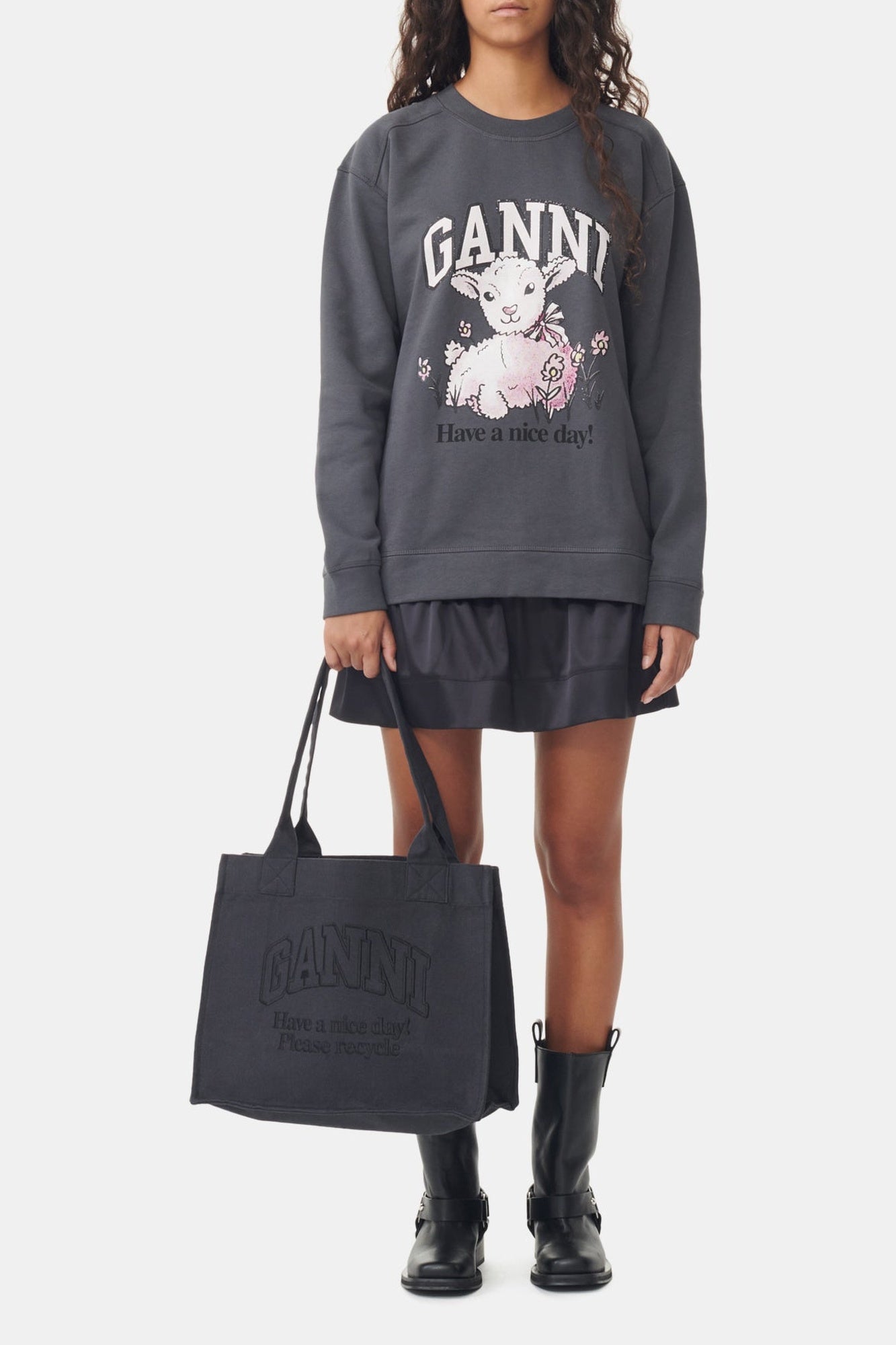 Grand sac cabas Canvas - Phantom
