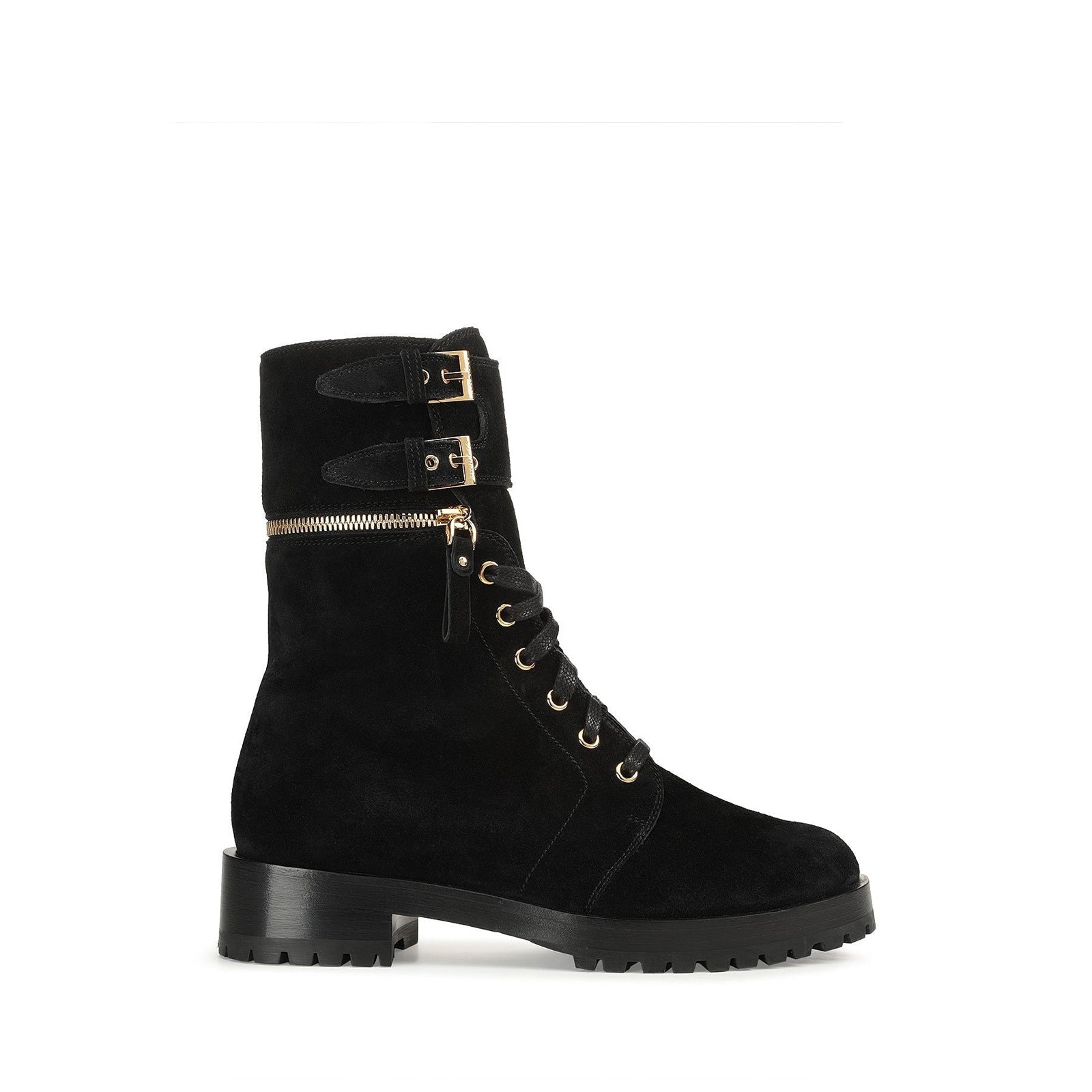 Bottes Midway en daim - Nero