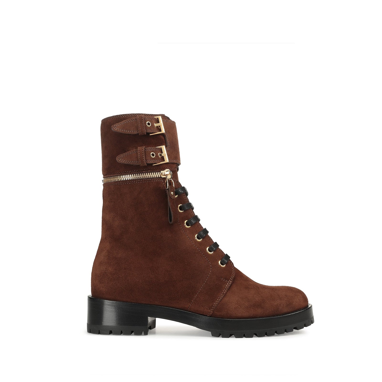 Bottes courtes Midway en daim - Cocoa