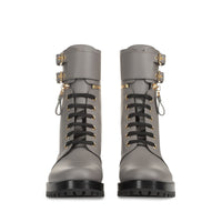 330€   Boots Midway en cuir - Foggy Grey