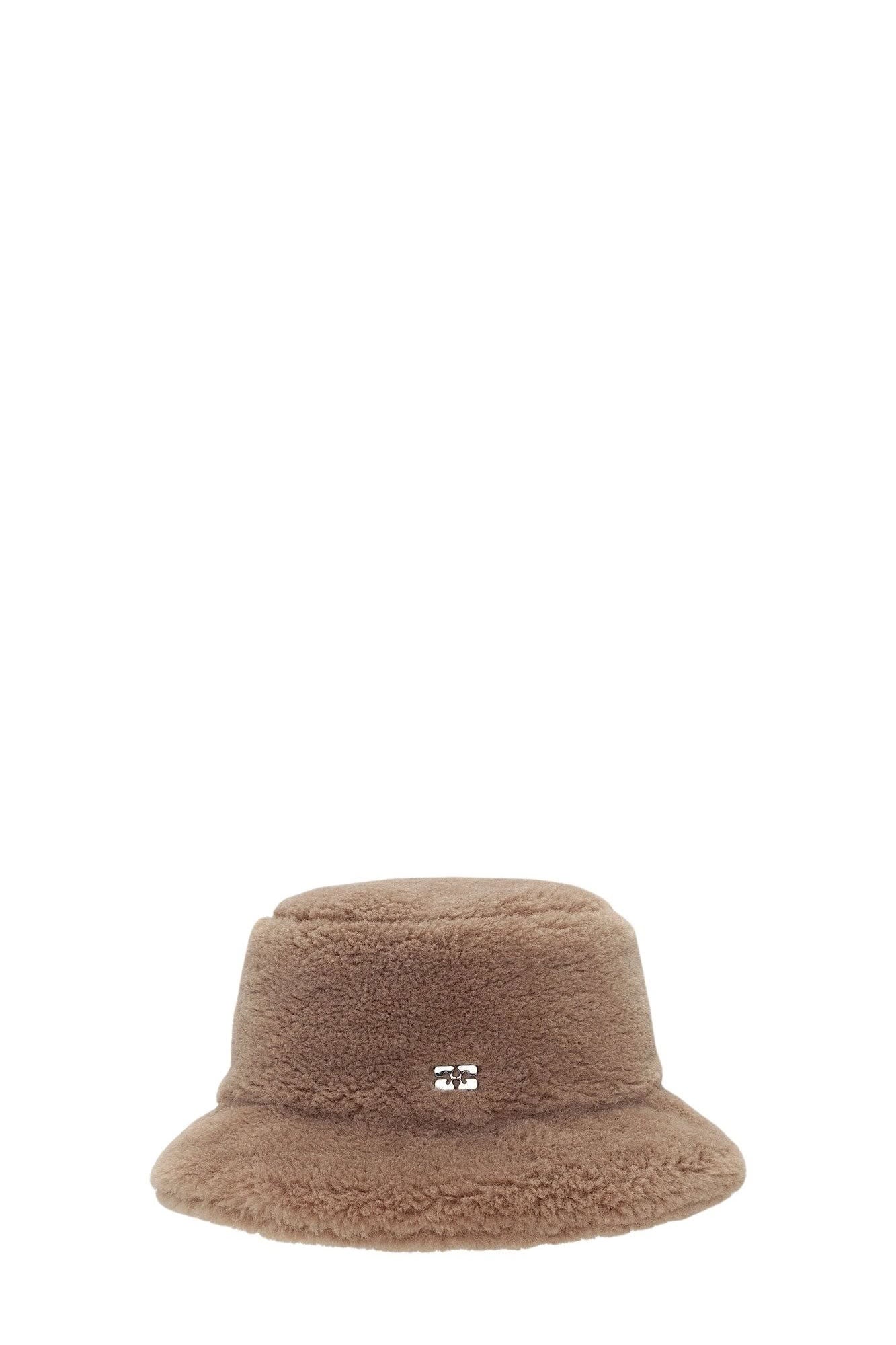 Bob avec logo en peluche - Oyster Gray