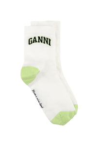 Chaussettes imprimées - Egret