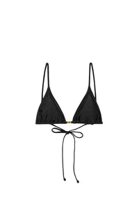 Haut de bikini à cordons Shine Swim - Black