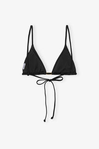 Haut de bikini à cordons Shine Swim - Black