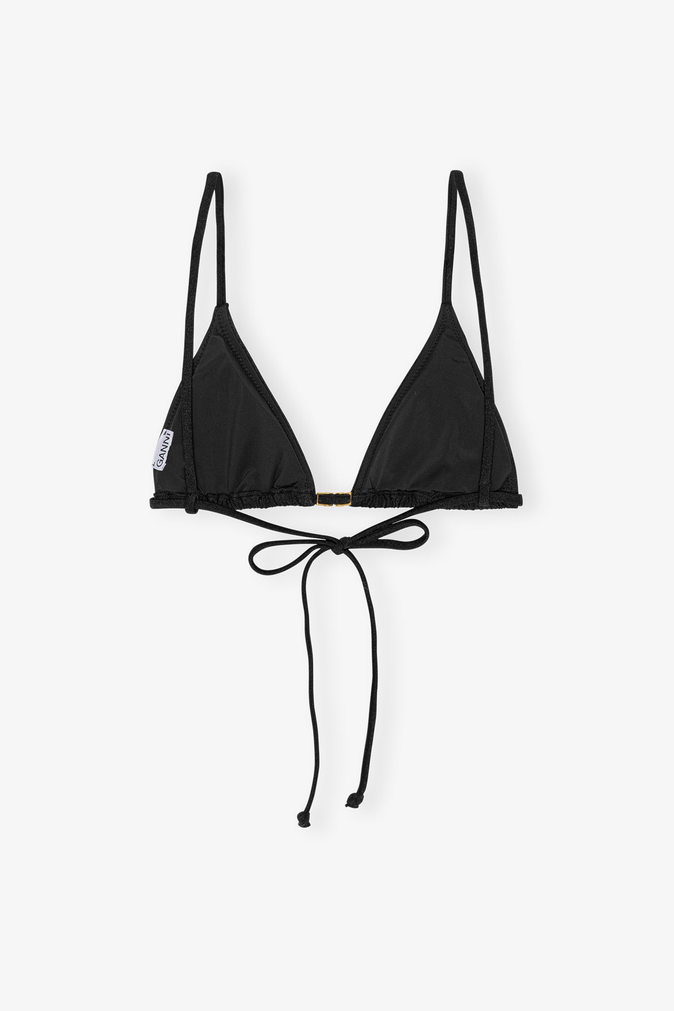 Haut de bikini à cordons Shine Swim - Black