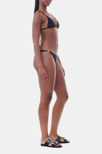 Haut de bikini à cordons Shine Swim - Black