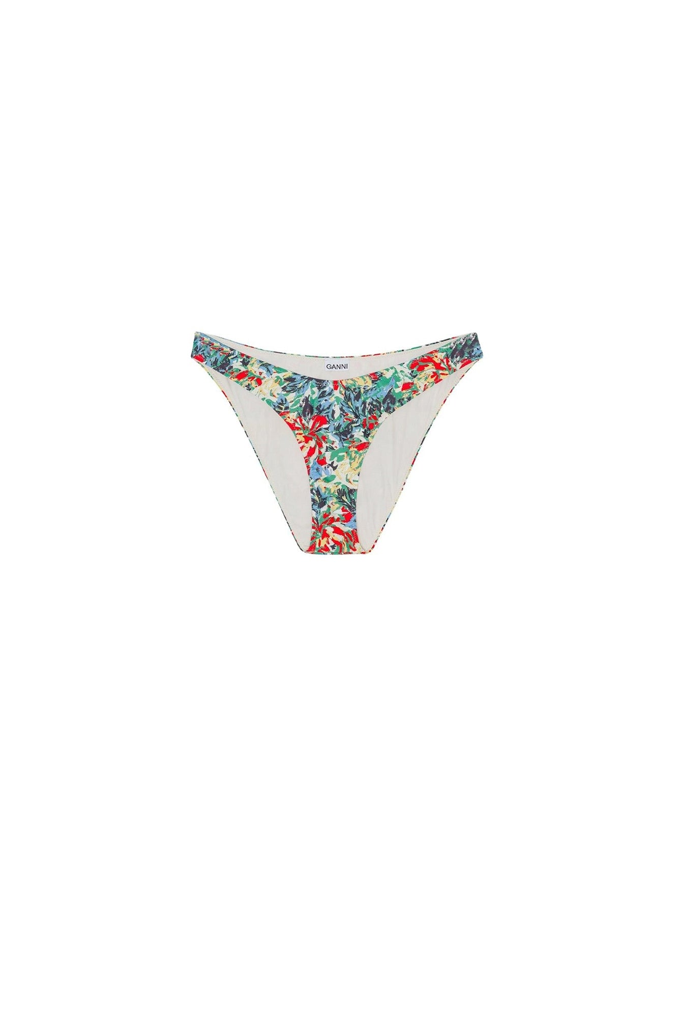 Bas de bikini taille basse à imprimé - Multicolour