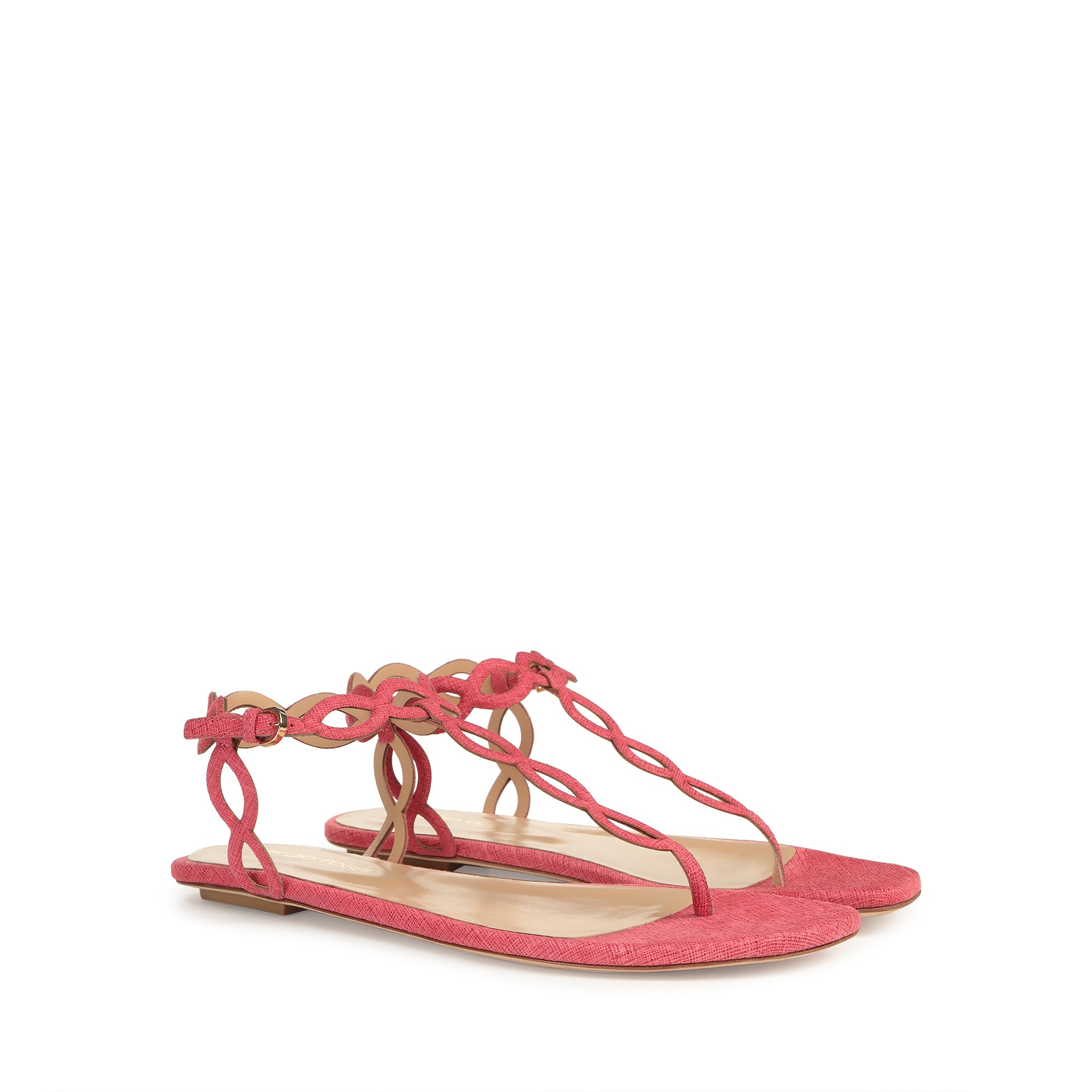 Mermaid flat sandals - Mambo Pink