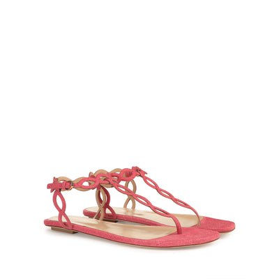Mermaid flat sandals - Mambo Pink