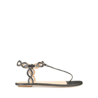 Sandales plates Suède Mermaid en cuir - Canna Di Fucile