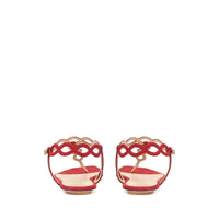 Sandales plates Suede Mermaid - Bloody Mary