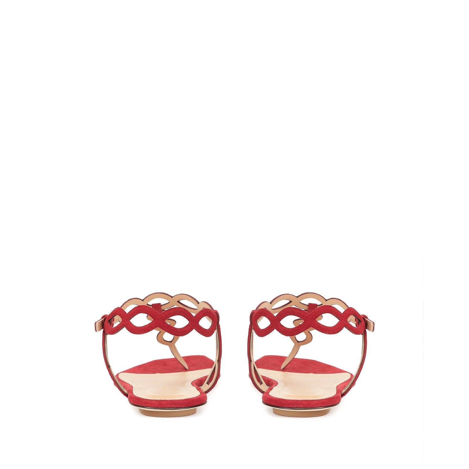 Sandales plates Suede Mermaid - Bloody Mary