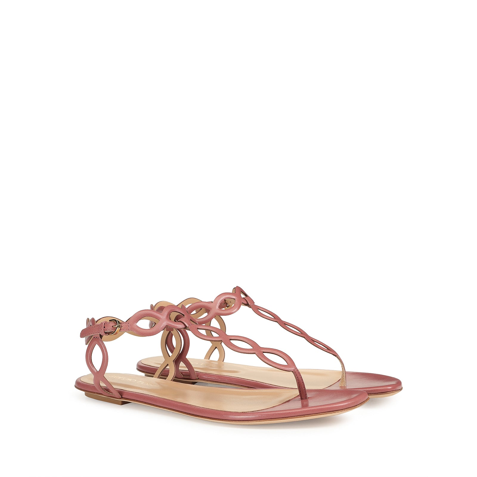 Mermaid flat sandals - Pink