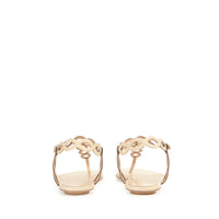 280€   Sandales plates Suede Mermaid en cuir - Chalk