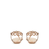 Sandales plates Suede Mermaid - Skin