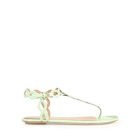195€   Sandales plates Suede Mermaid en cuir verni - Apple