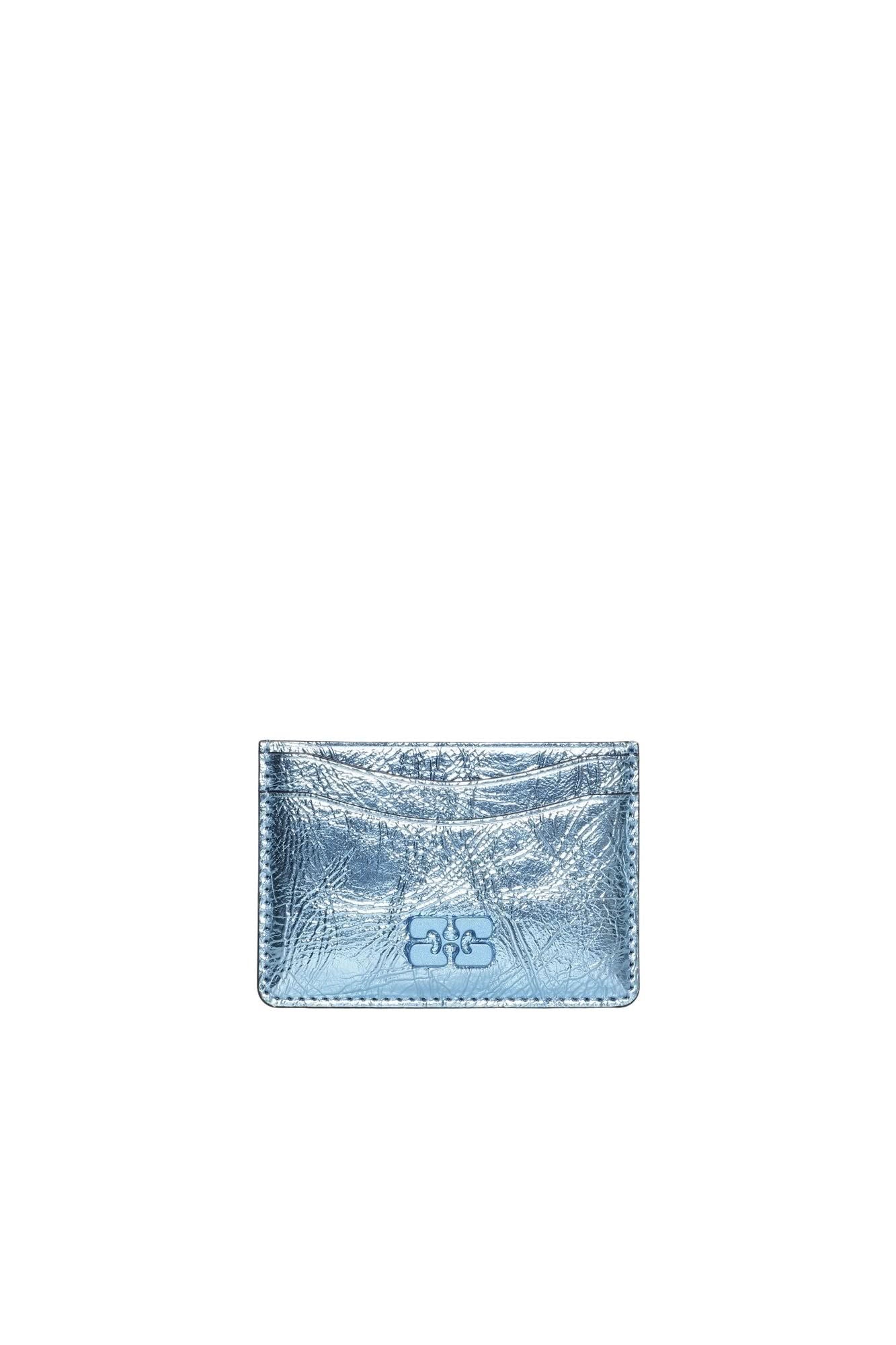 Porte-cartes Bou en cuir - Blue Curacao