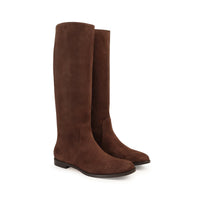 Bottes Chevallier en daim - Cocoa