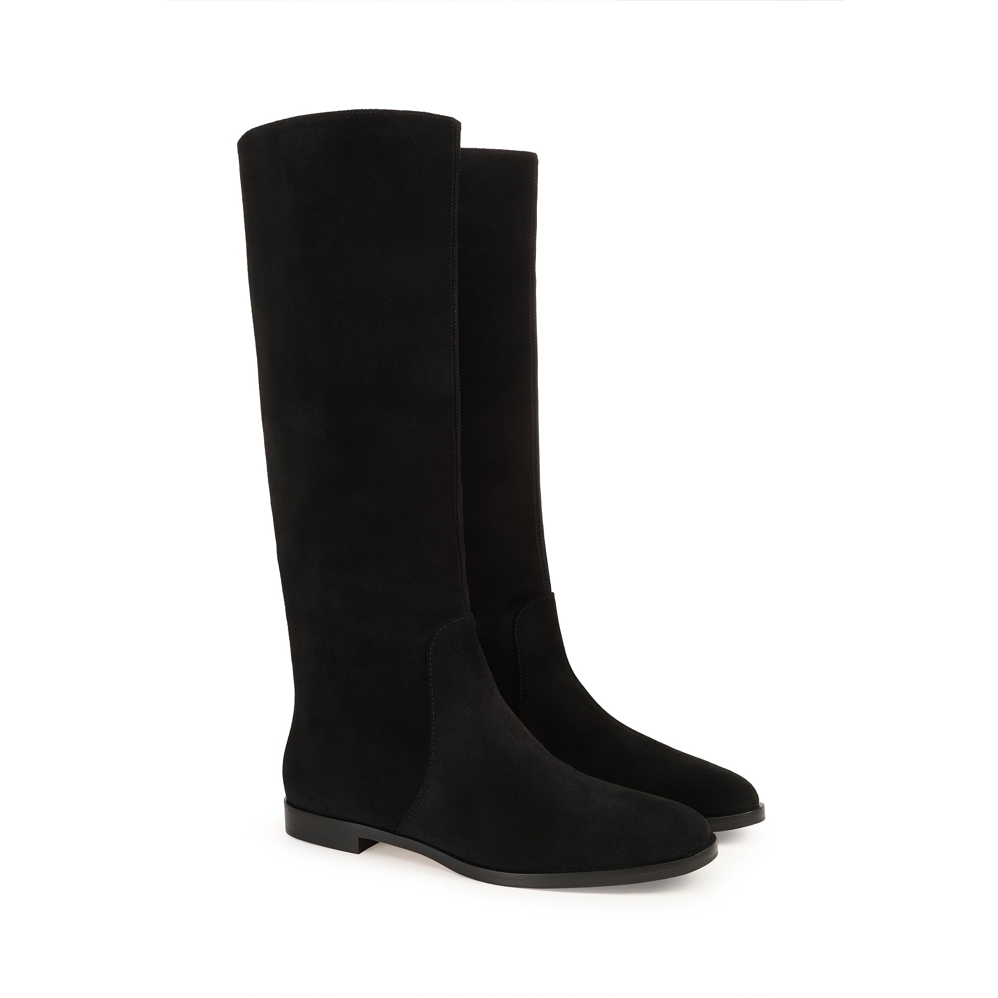 360€   Bottes Chevallier en daim - Nero