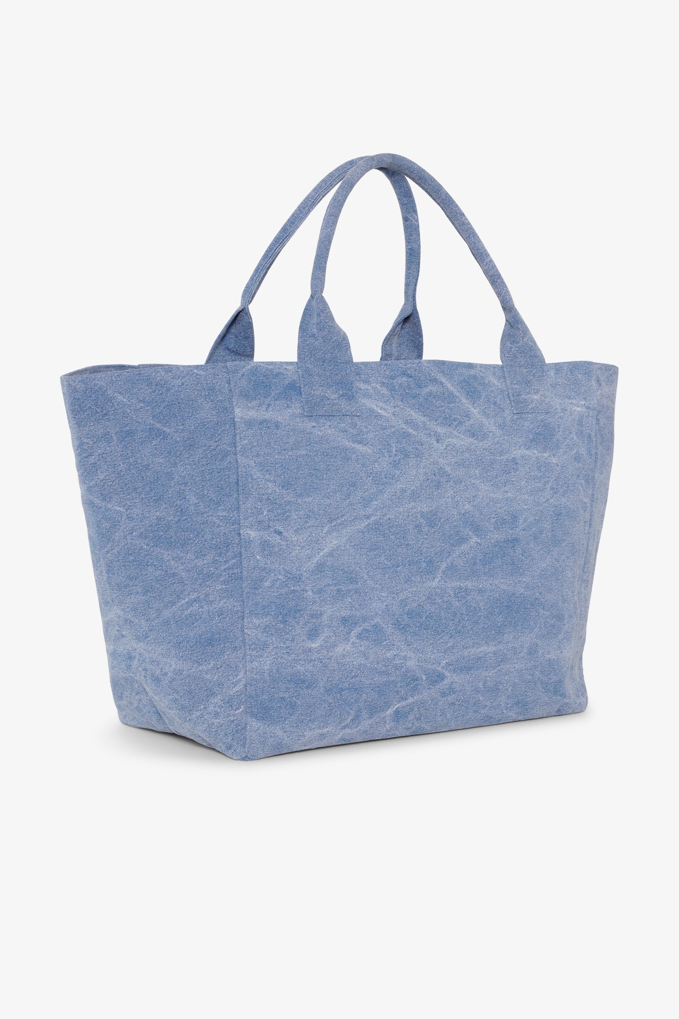 Grand sac cabas avec logo - Light Blue Vintage