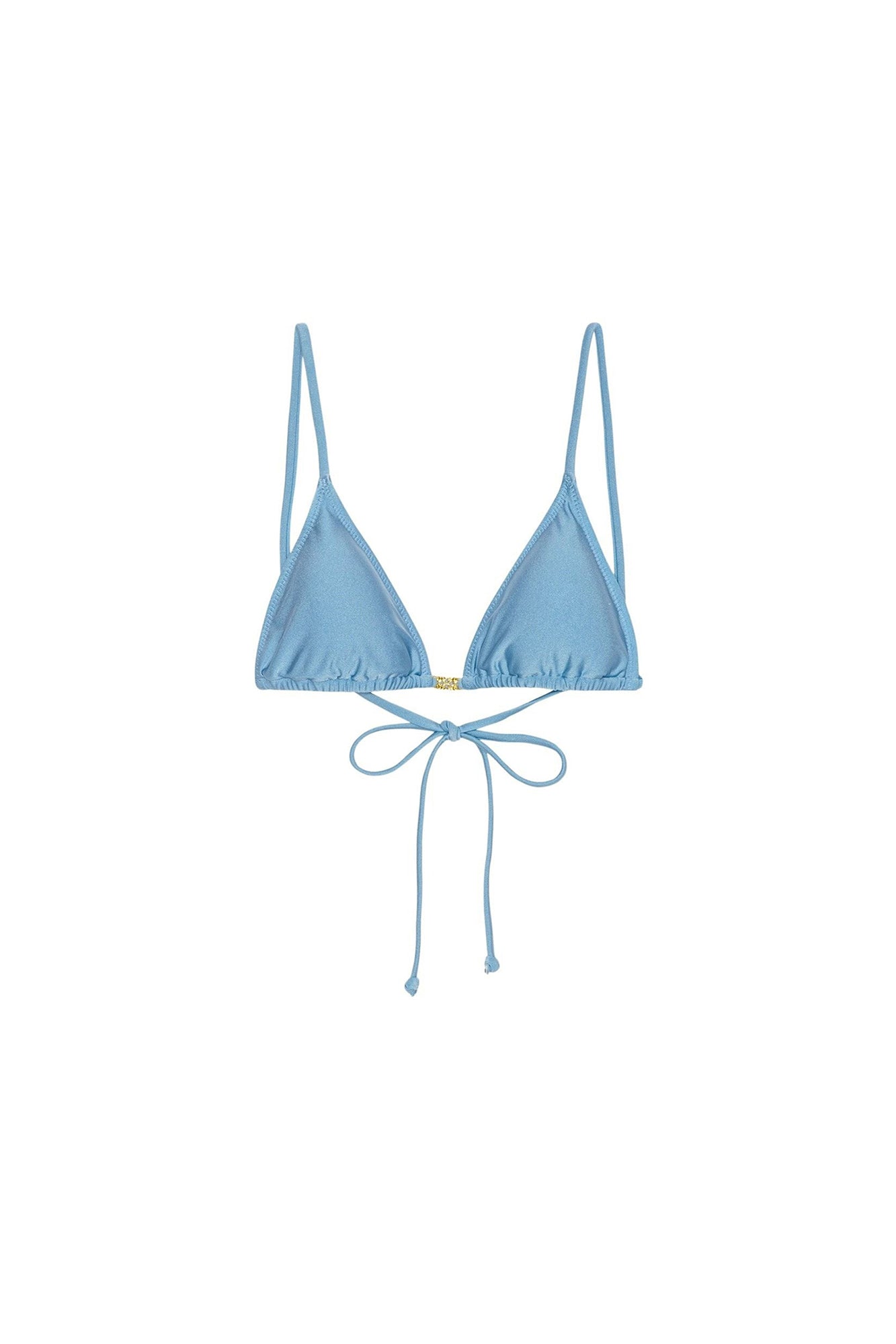 Haut de bikini à cordons Shine Swim - Glacier Lake