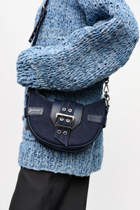 Petit sac à bandoulière Bucky en denim - Dark Navy