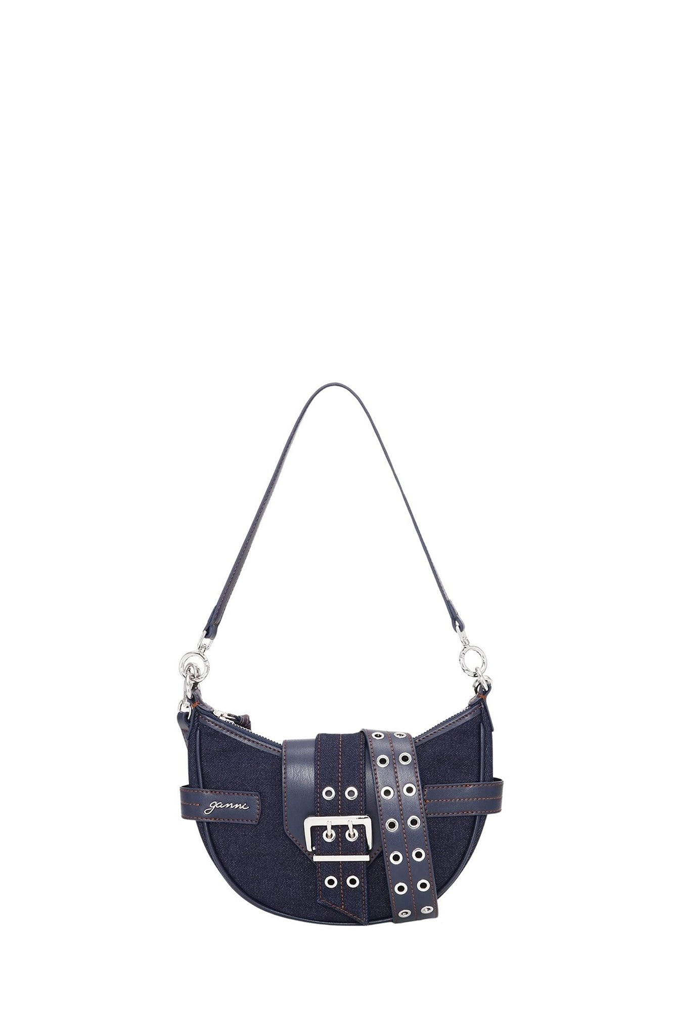 Petit sac à bandoulière Bucky en denim - Dark Navy