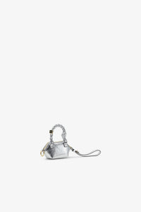 Sac nano Bou irirsé en cuir - Silver