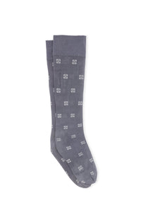 Chaussettes à paillettes en dentelle - Dark Silver